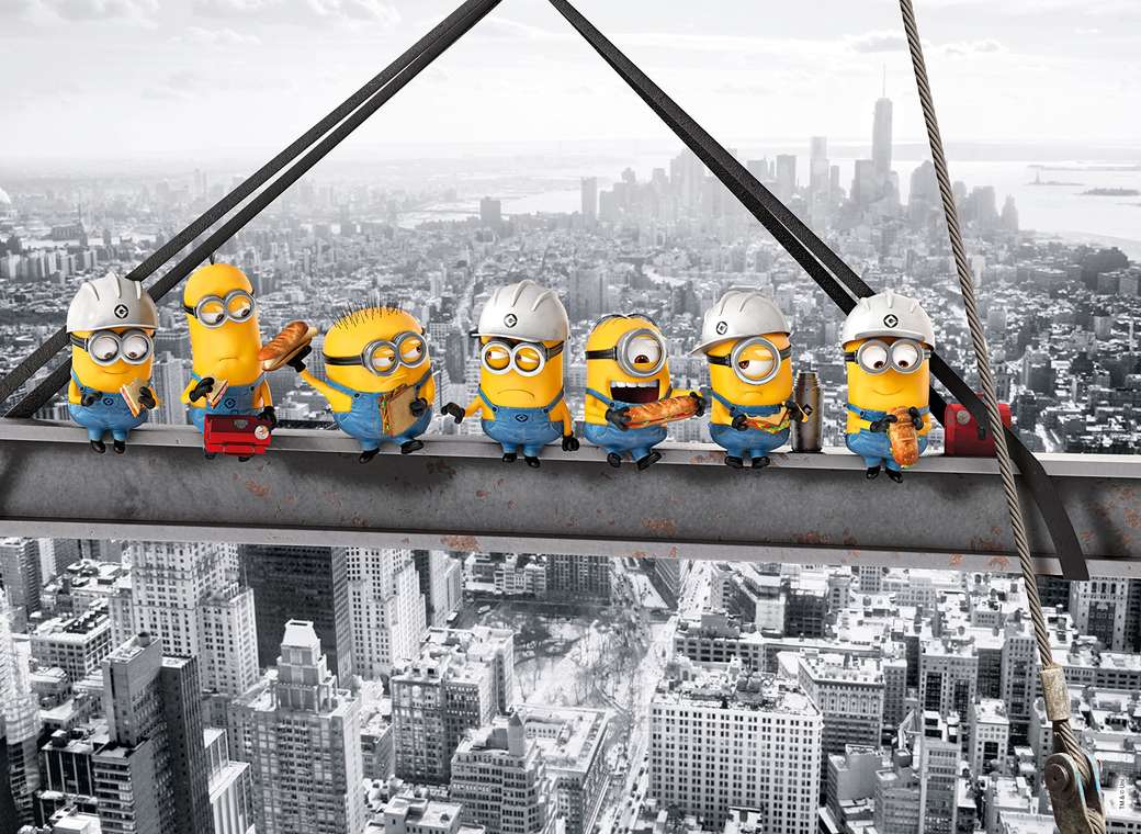 Minions at work online puzzle