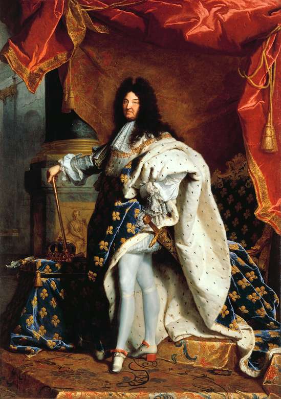 Людовик XIV онлайн-пазл