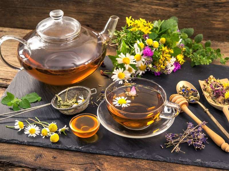 Gyógynövény tea online puzzle