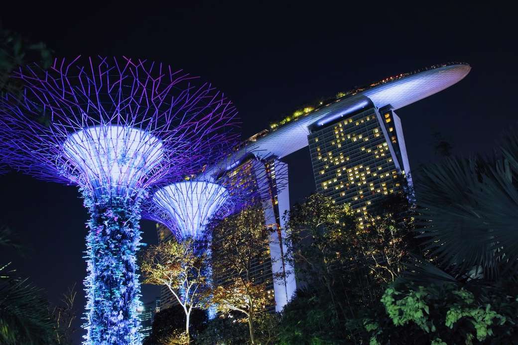 Marina Bay Sands, Сінгапур онлайн пазл