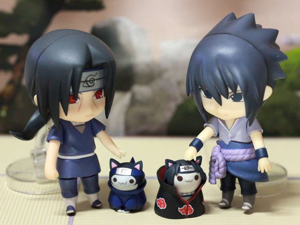 Itachi et Sasuke neko puzzle en ligne