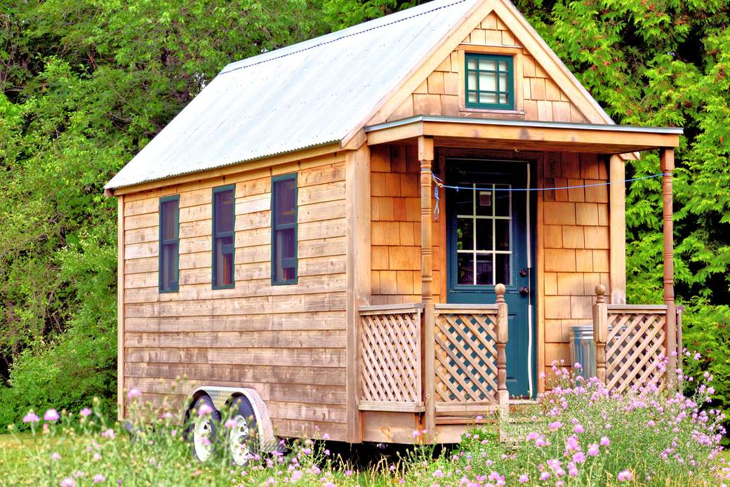 Ett litet hus att bo i Pussel online