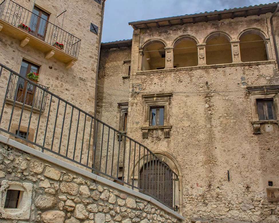 Santo Stefano di Sessanio Abruzzo Olaszország kirakós online