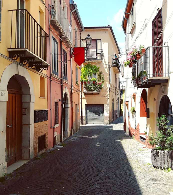 Campobasso Molise-regionen Italien pussel på nätet