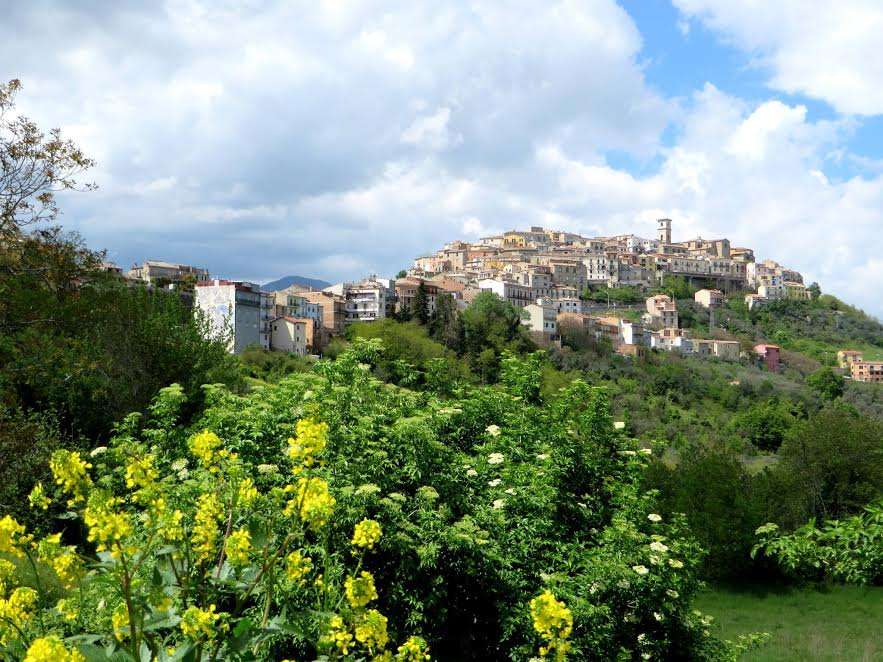 Trivento-regionen i Molise Italien pussel på nätet