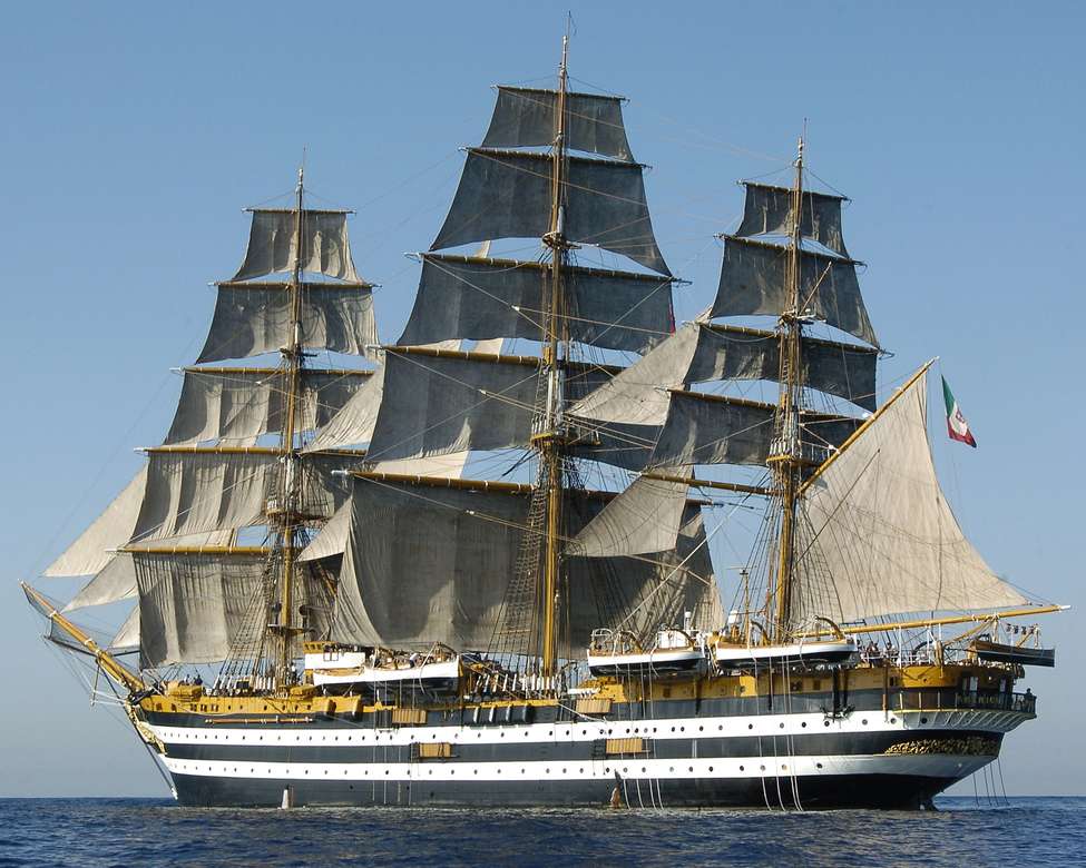 Amerigo Vespucci vitorlás hajó kirakós online