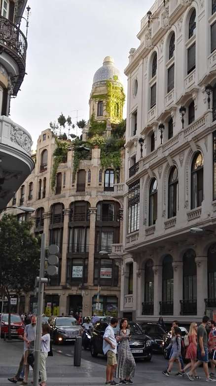 MADRID - VIRGEN DE LOS DELIGROS STREET skládačky online