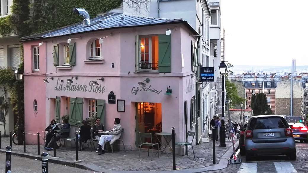 PARIS - LA MAISON ROSE puzzle en ligne