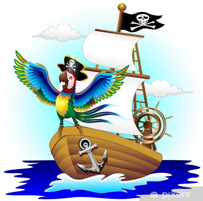 Pirátská loď online puzzle
