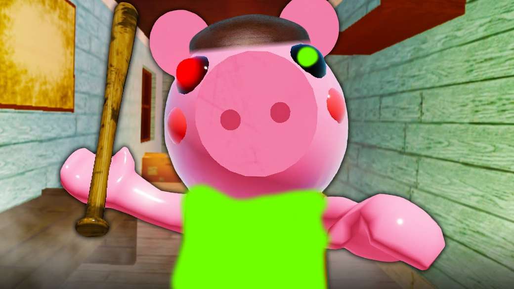It is a made up piggy skin online puzzle