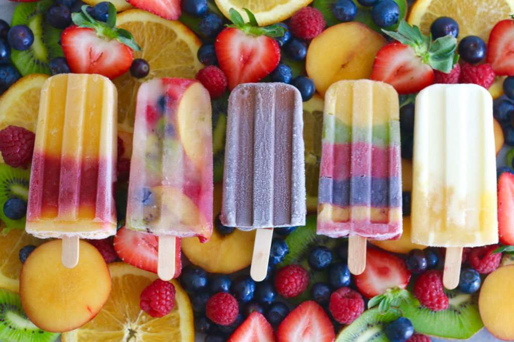 Ovocná zmrzlina skládačky online