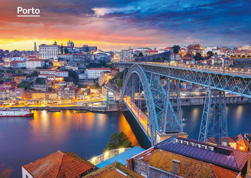Мост в Португалии онлайн-пазл