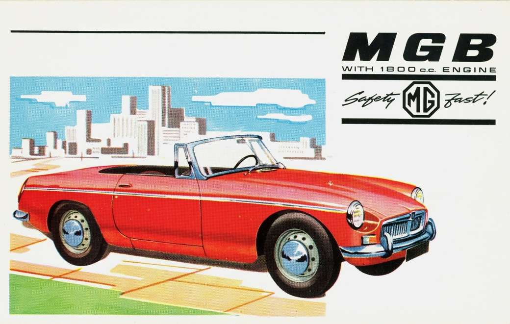 MGB Roadster puzzle online