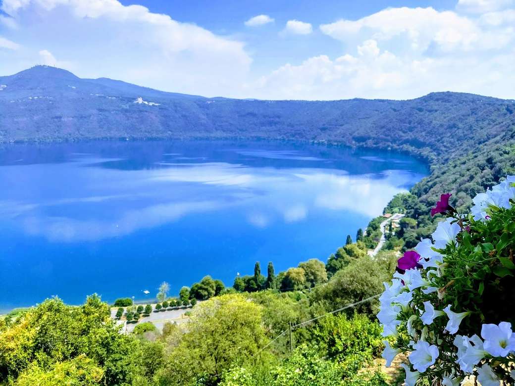 Albano Lago-regionen Lazio Italien Pussel online