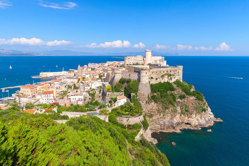Gaeta-regionen Lazio Italien pussel på nätet