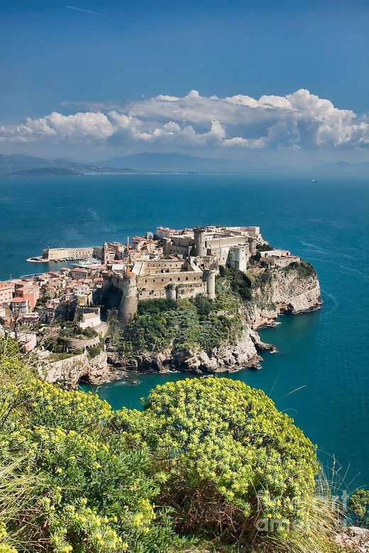 Gaeta-regionen Lazio Italien pussel på nätet