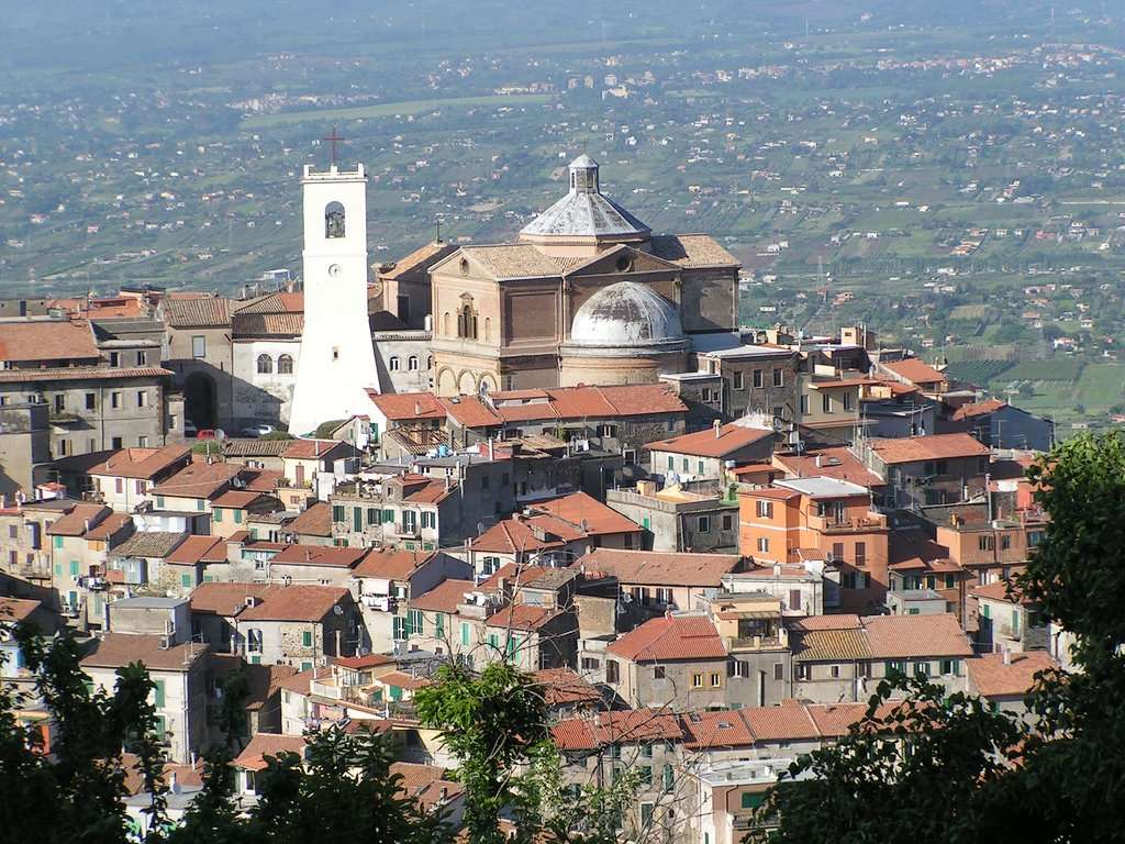 Místa Lazio Region Latium Itálie skládačky online
