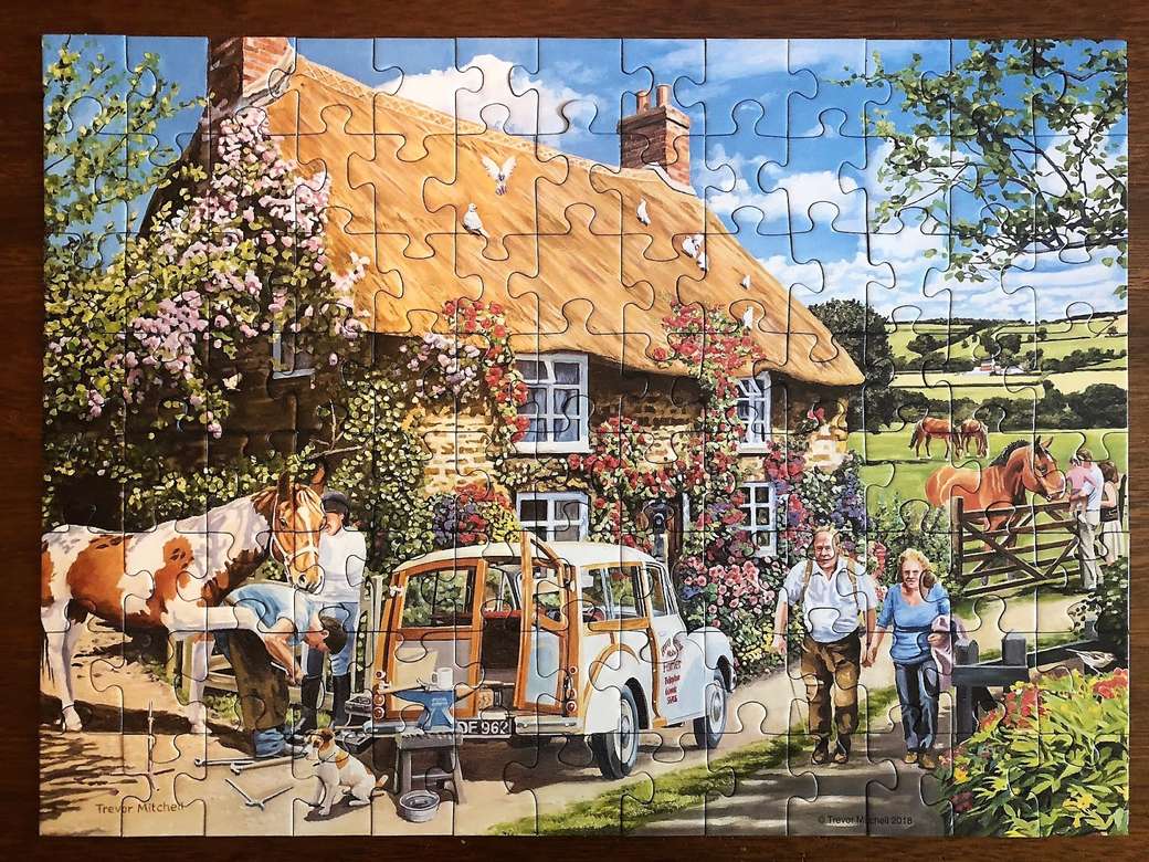 Cottage di campagna puzzle online