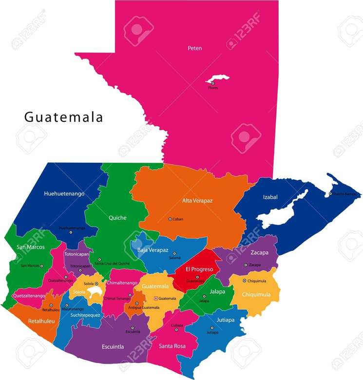 Гватемала онлайн пъзел