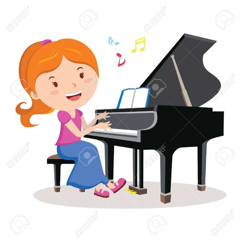 Свири на пиано онлайн пъзел