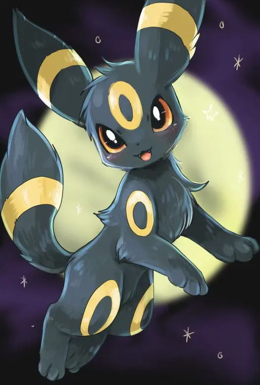 EVOLUTION OF EEVEE (UMBREON) - online puzzle