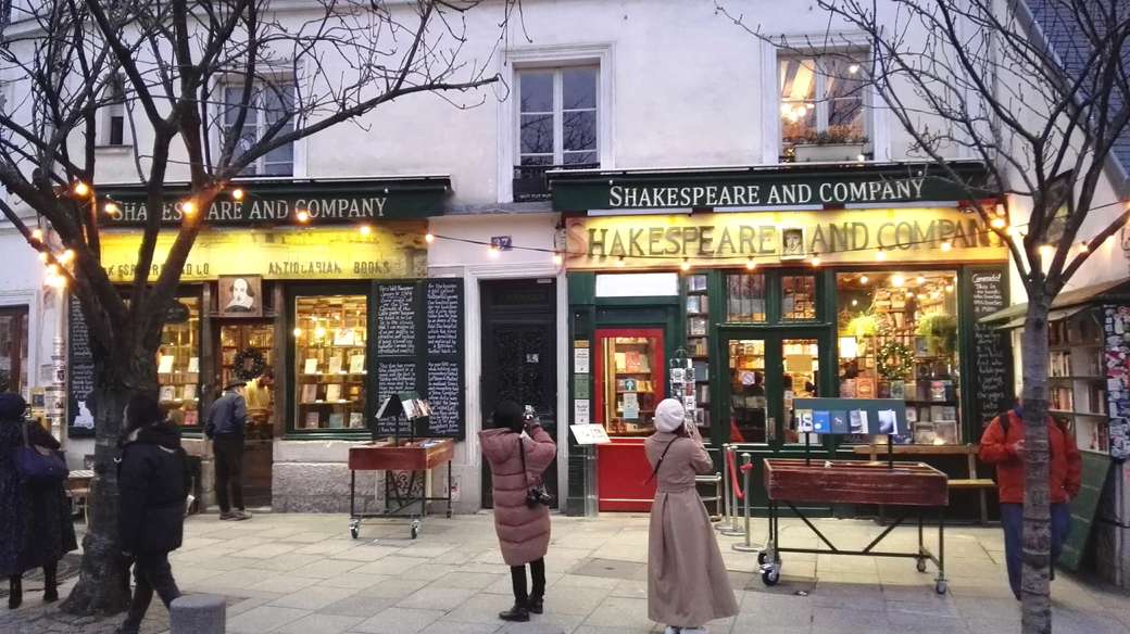 PARIJS - SHAKESPEARE EN BEDRIJF online puzzel