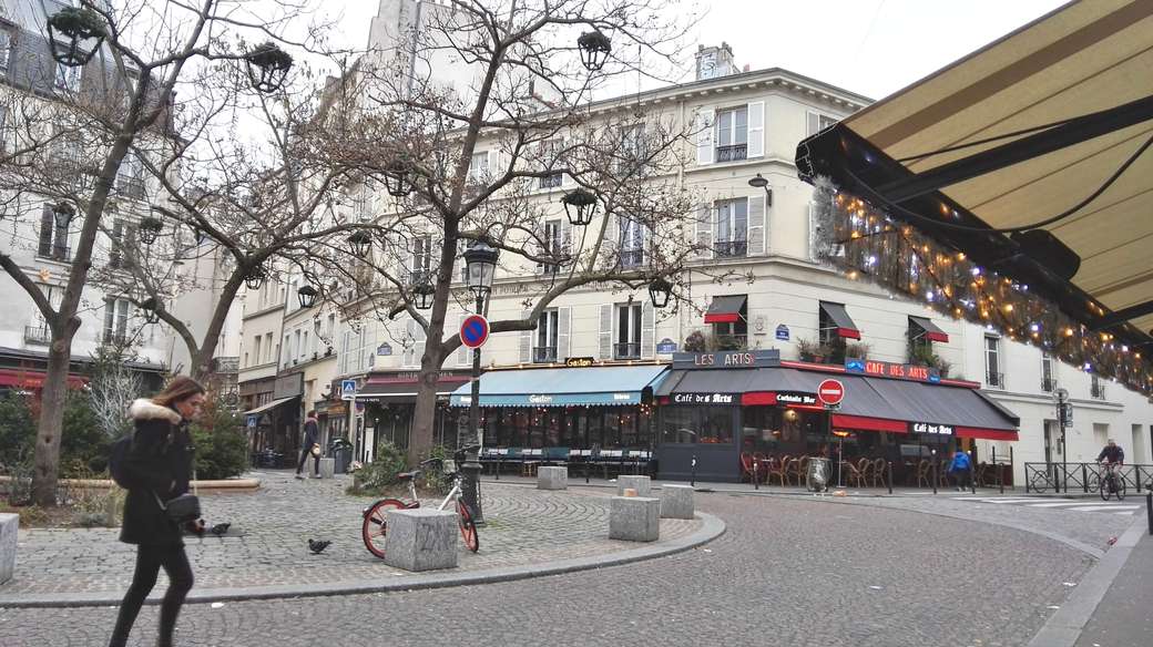 PARIS - Place de la Contrescarpe Puzzlespiel online