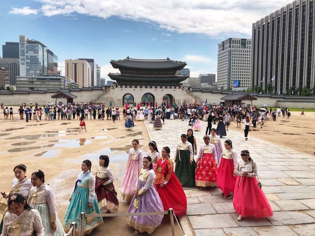 Sydkorea pussel på nätet