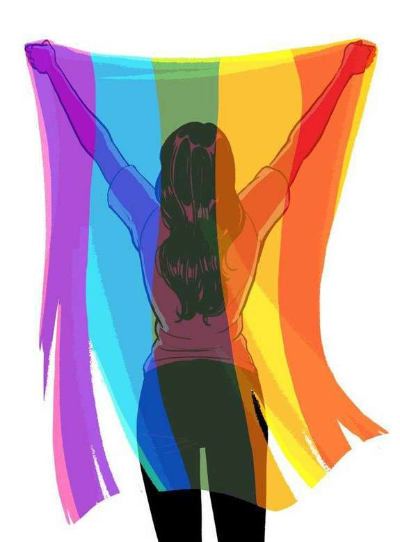 ЛГБТ + лесбийки онлайн пъзел
