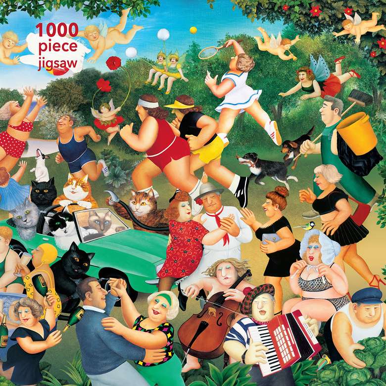 Puzzle Beryl Cook jigsaw puzzle online