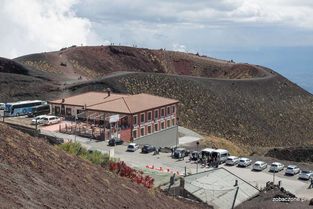 Uma viagem ao vulcão Etna puzzle online