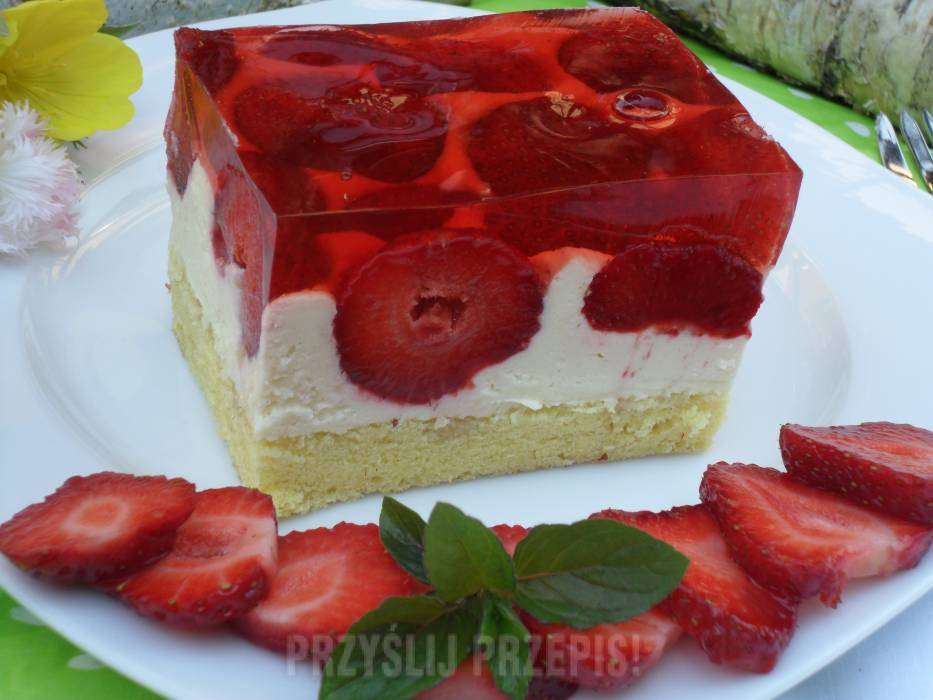 torta di fragole puzzle online