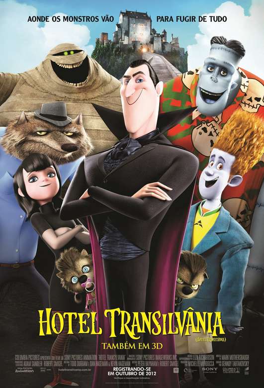 dracula and the hotel from transylvania online puzzle