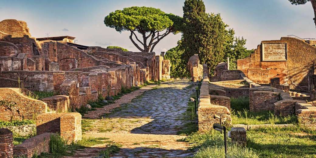 Αρχαία Ρώμη Ostia online παζλ