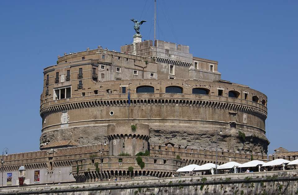 Rom Castel Sant'Angelo pussel på nätet