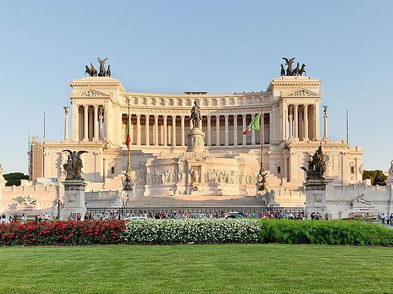 Rom Vittorio Emanuele-monumentet pussel på nätet