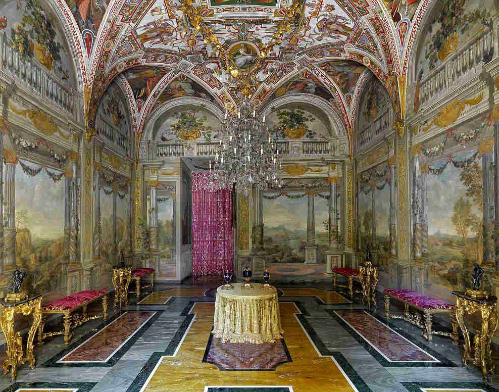 Interior del Palazzo Colonna de Roma rompecabezas en línea