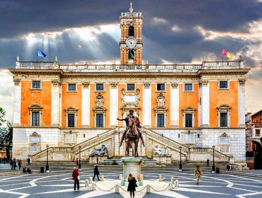 Rom Palazzo Senatorio Online-Puzzle
