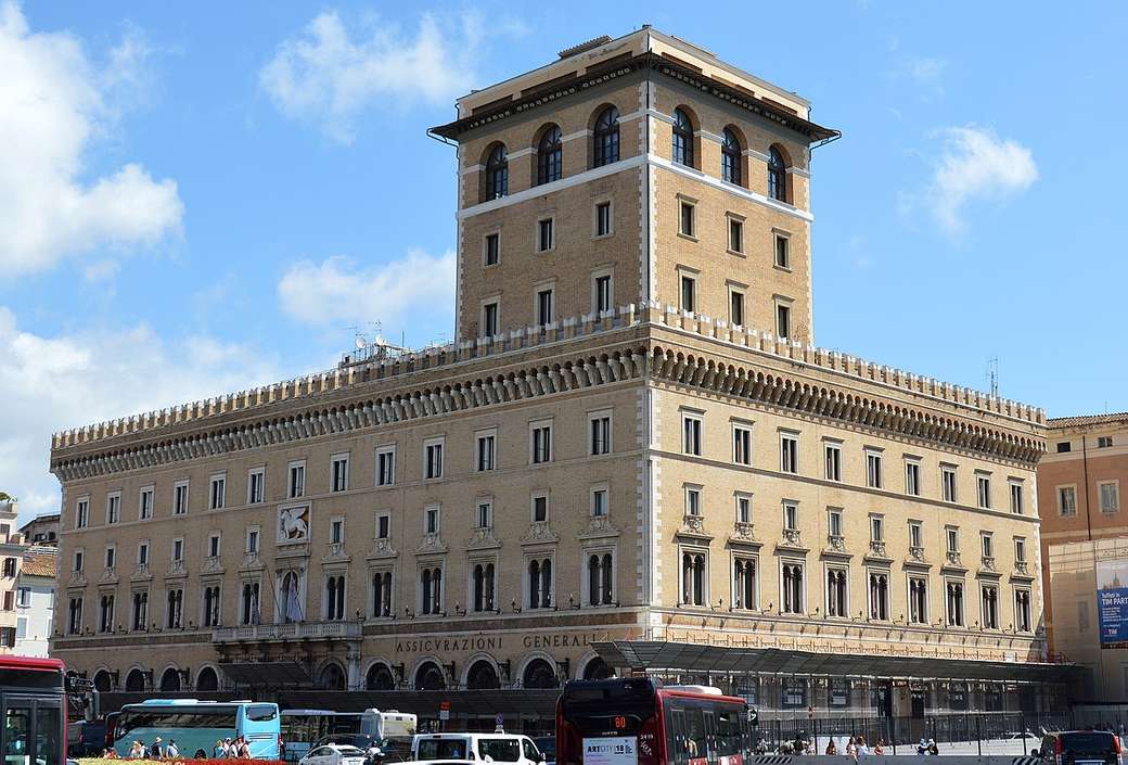 Roma Palazzo Venezia rompecabezas en línea