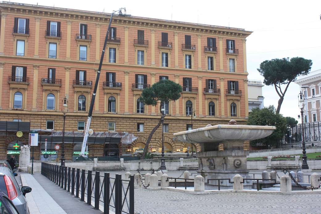 Рим Палаццо Пьяцца дель Виминале онлайн-пазл