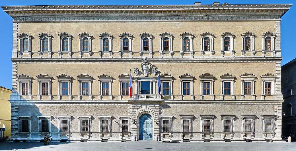 Рим Палаццо Фарнезе онлайн-пазл