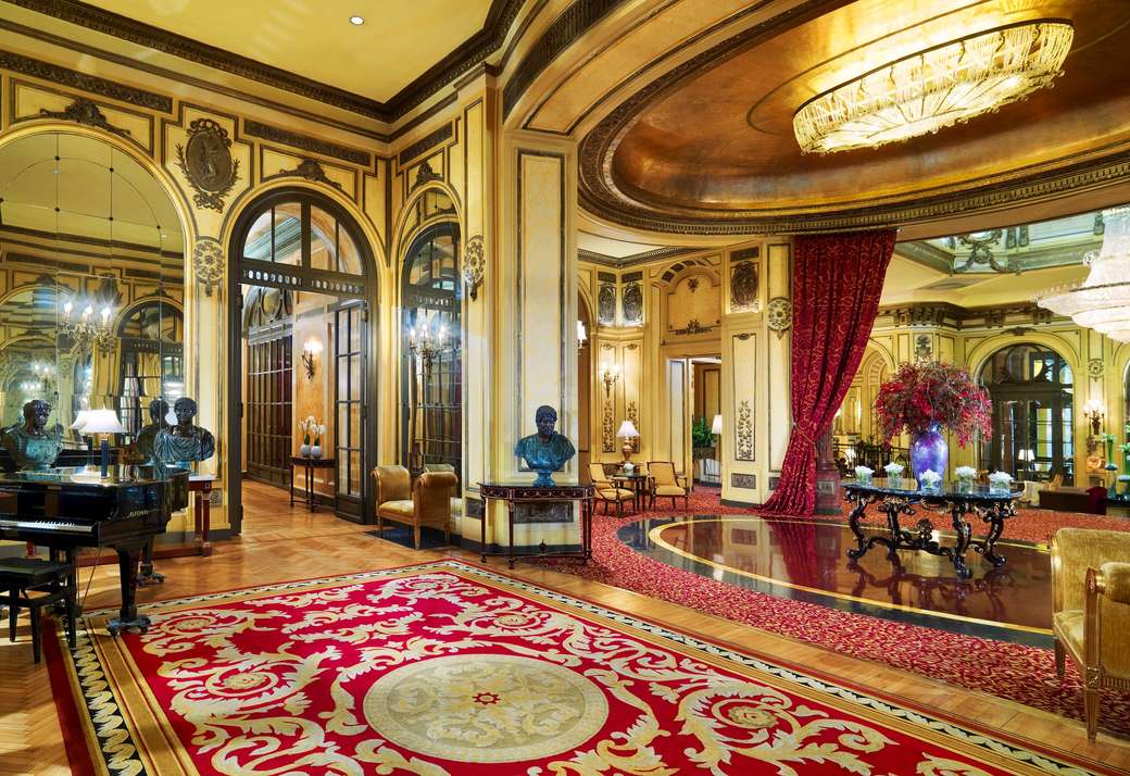 Rome Hotel Sankt Regis előcsarnoka online puzzle