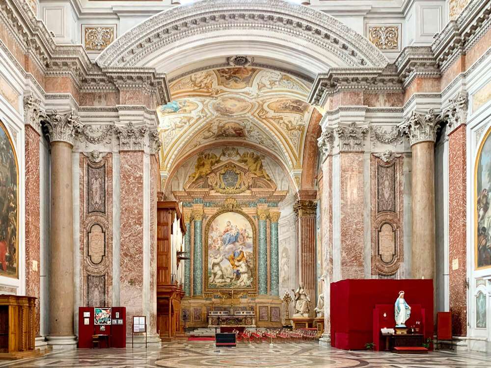Интериор на базиликата в Рим Диоклециан онлайн пъзел