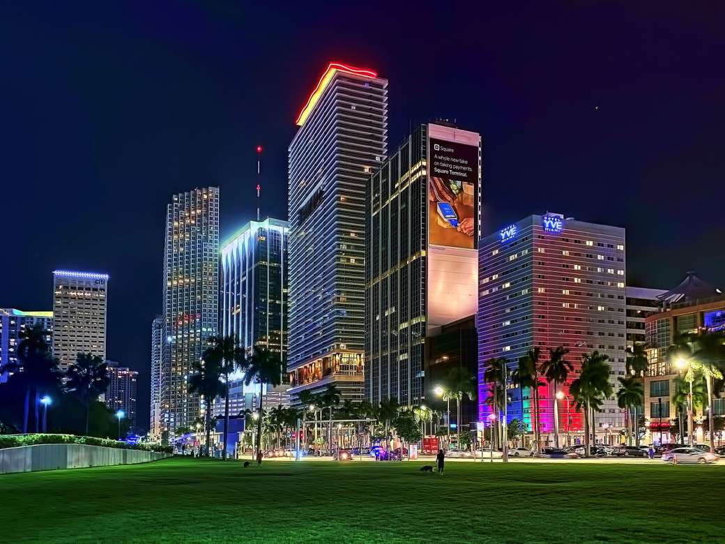 De stad Miami online puzzel