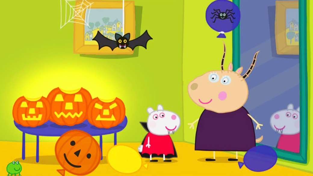 Halloween Peppa 3 skládačky online
