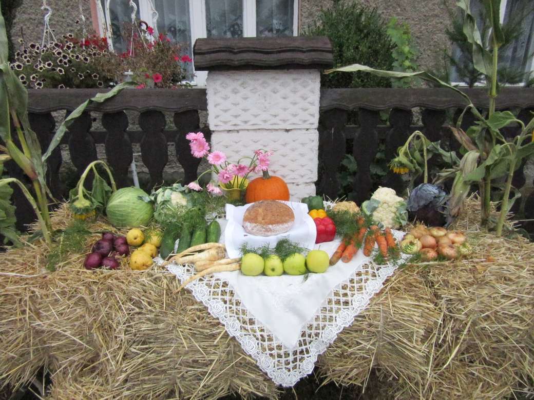 Decorações de colheita em Krzanowice quebra-cabeças online