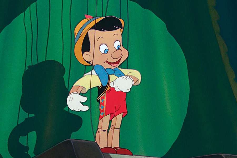 Pinocchio ... Online-Puzzle