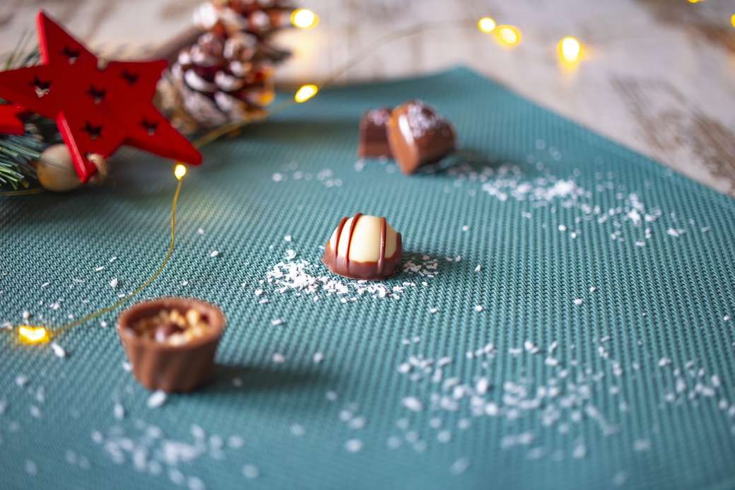 チョコレート、ボブボン、クリスマス、食べ物、ハーレム ジグソーパズルオンライン