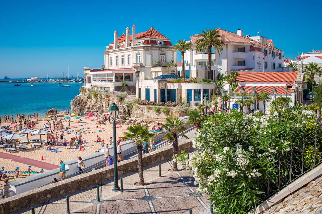 hotel aan het strand in portugal legpuzzel online