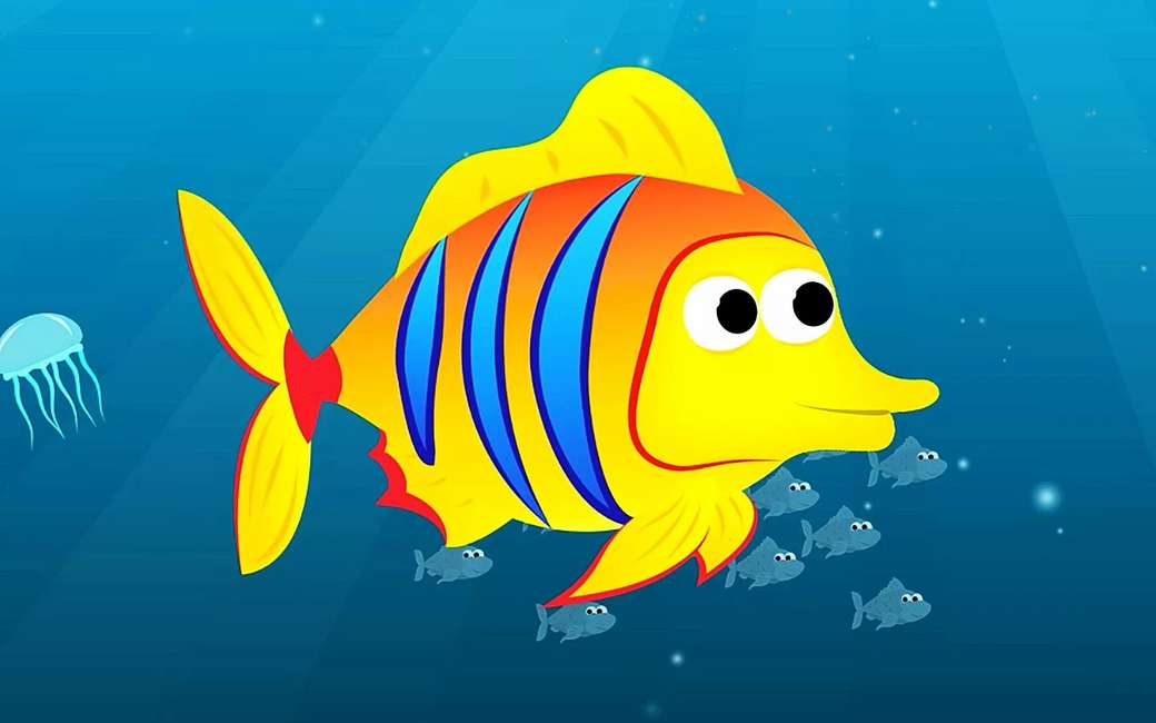 zlaté ryby skládačky online